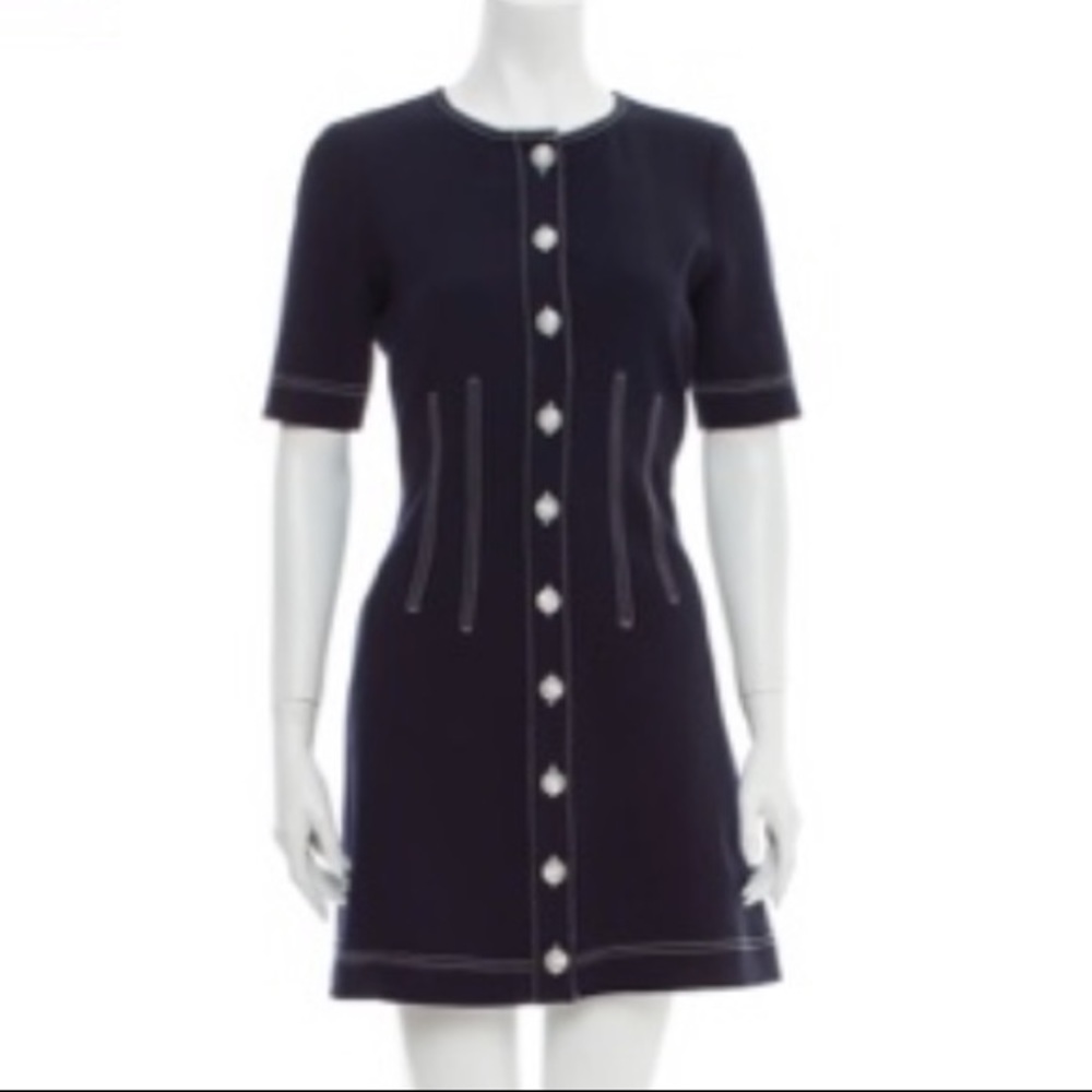 Veronica Beard Crew Neck Dress